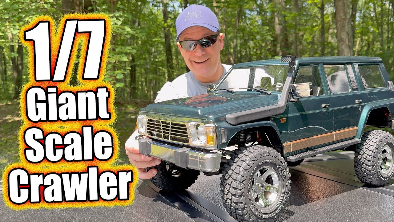 This RC Crawler Is MASSIVE! Rlaarlo TK-07 First Look & Trail Test