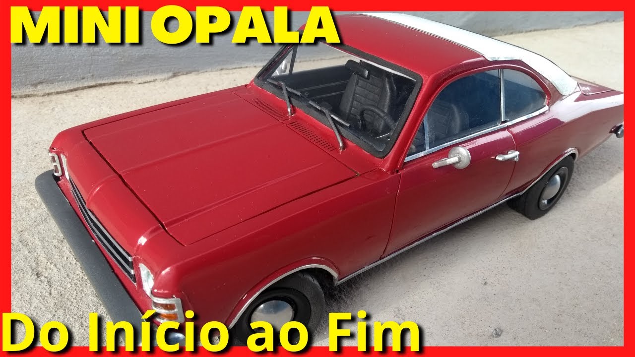 MINI OPALA DE METAL- ARTESANAL - RESUMO DA SÉRIE E RESULTADO FINAL - Miniatura Opala 79 #65