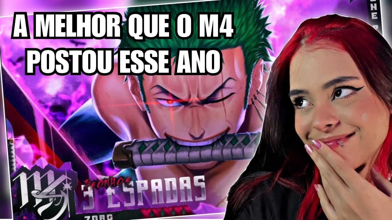 React Cah | Roronoa Zoro (One Piece) - 3 Sonhos, 3 Espadas | M4rkim