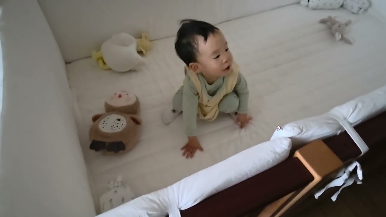 낮잠자고 일어난 아기 #21개월아기 