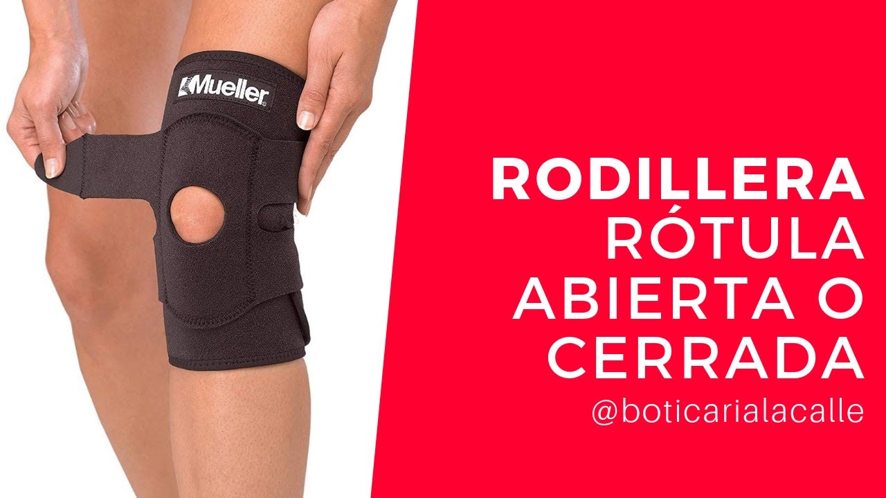 RODILLERA CON RÓTULA ABIERTA O CERRADA ¿QUÉ ES MEJOR?