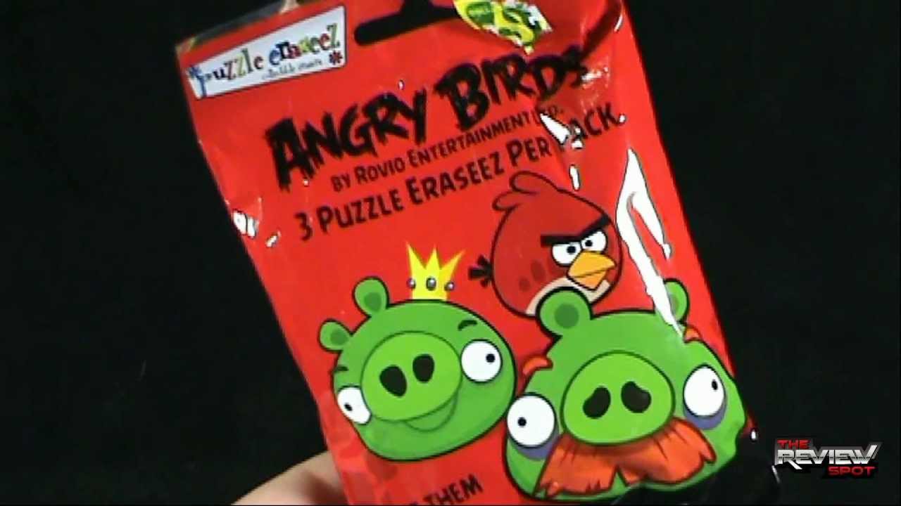 Collectible Spot - Puzzle Eraseez Angry Birds Eraseez