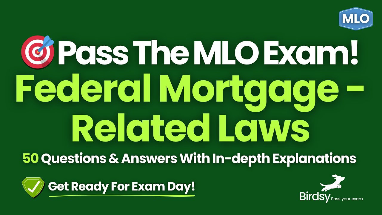 💸 Mortgage Law Questions SAFE MLO Exam Takers Miss!