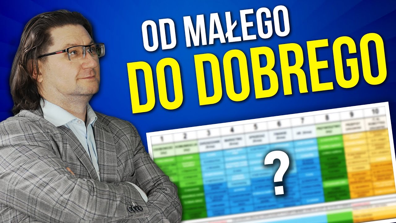 Od Małego Do Dobrego: Twoja Droga do SUKCESU! [OMDD #01]