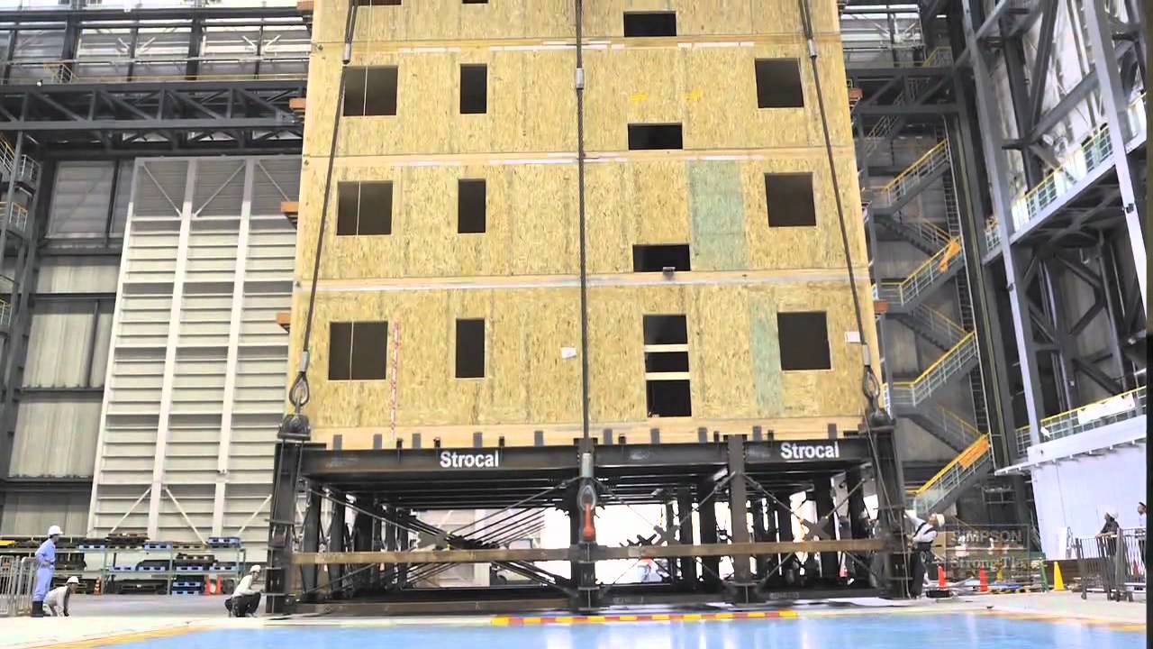 World's Largest Earthquake Test