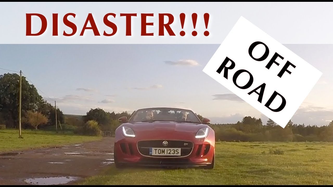 Jaguar F Type - Off Road!!!