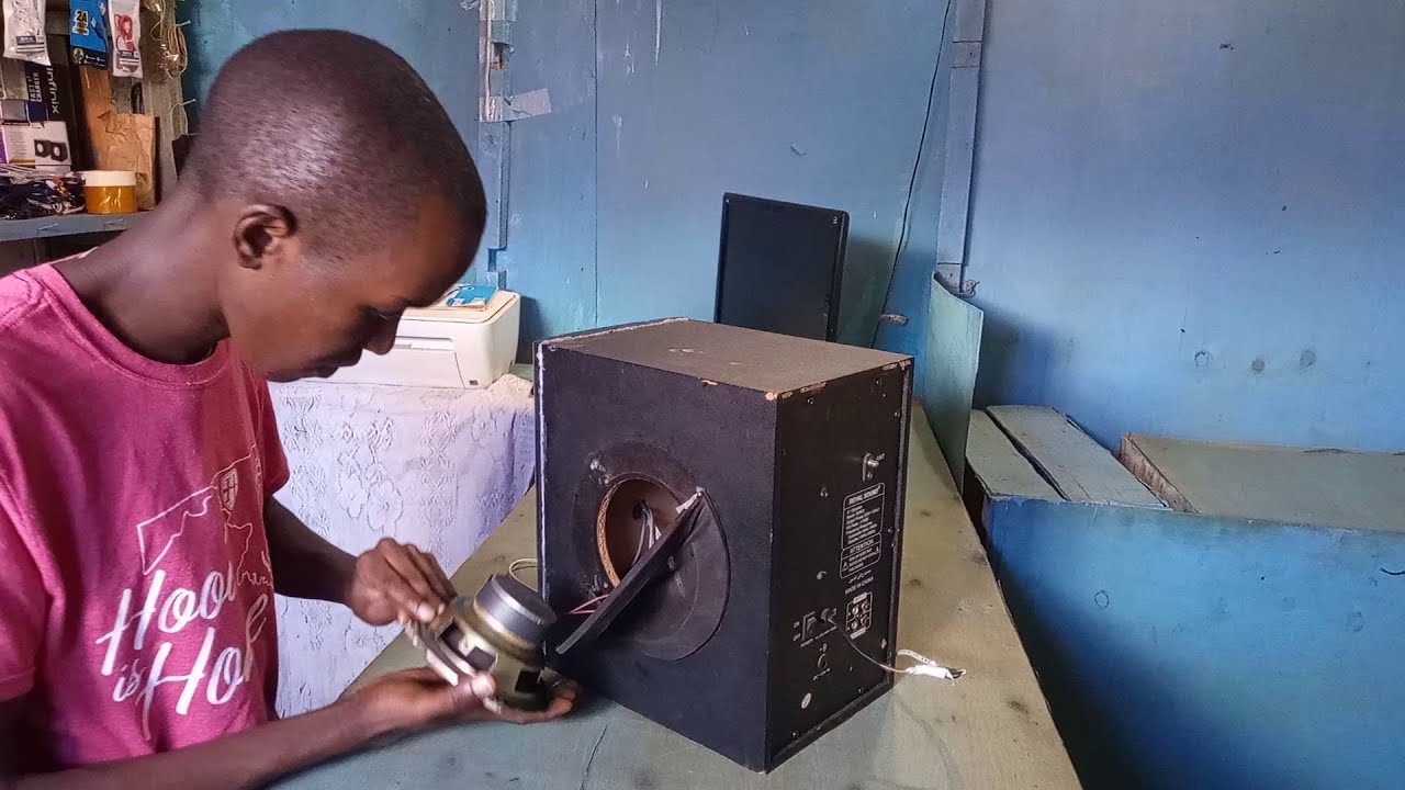 Changing woofer speaker for deep bass - Kenya
