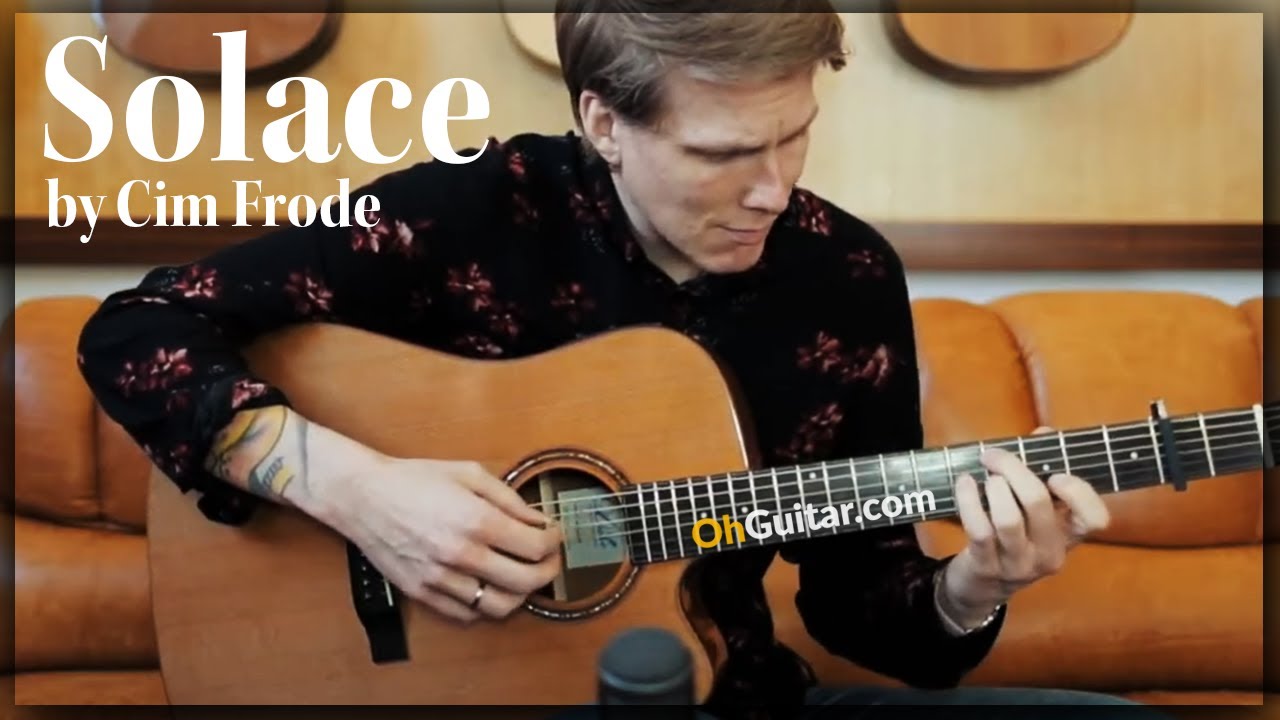 Cim Frode plays Solace (Fingerstyle) on a Duke Dreadnought acoustic guitar | OhGuitar