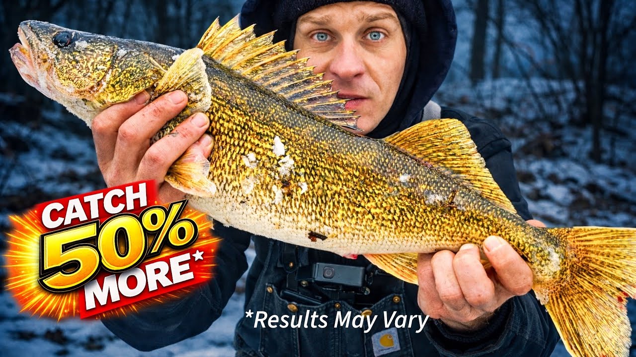 Catch More Creek Walleye 