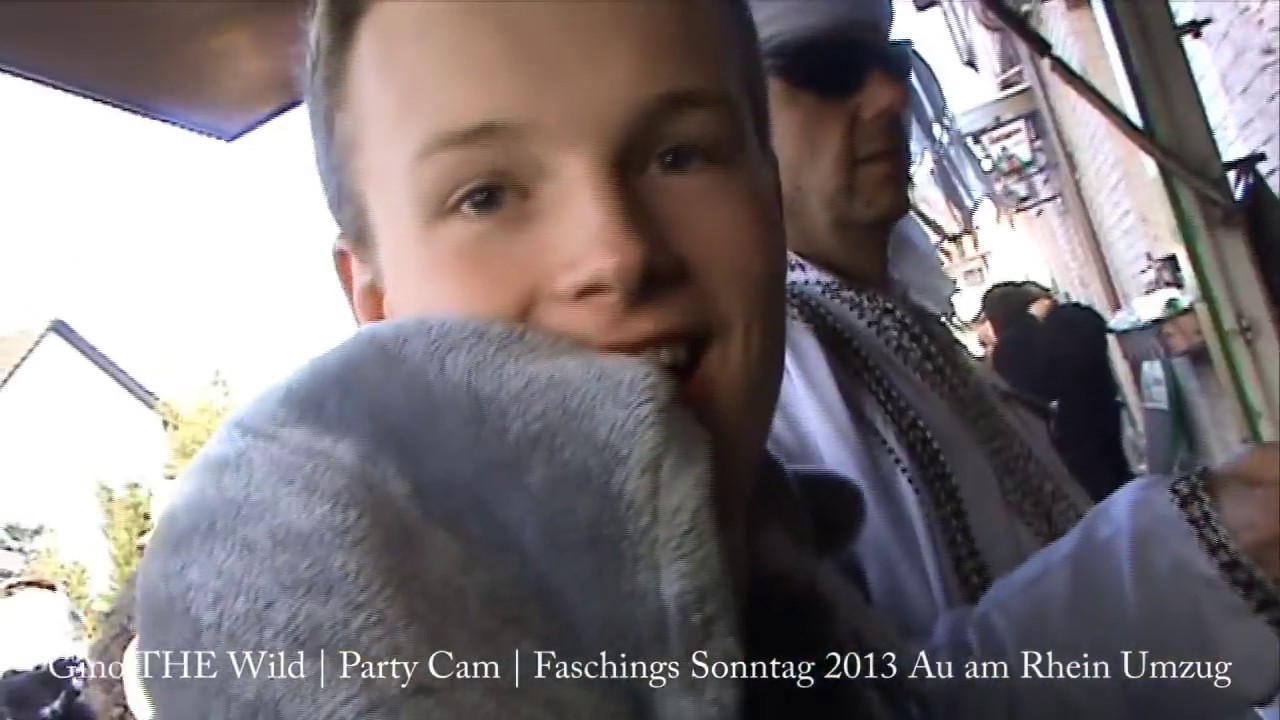 Au am Rhein Faschings Umzug 2013 - Teil 1 - Gino THE Wild - Party Cam
