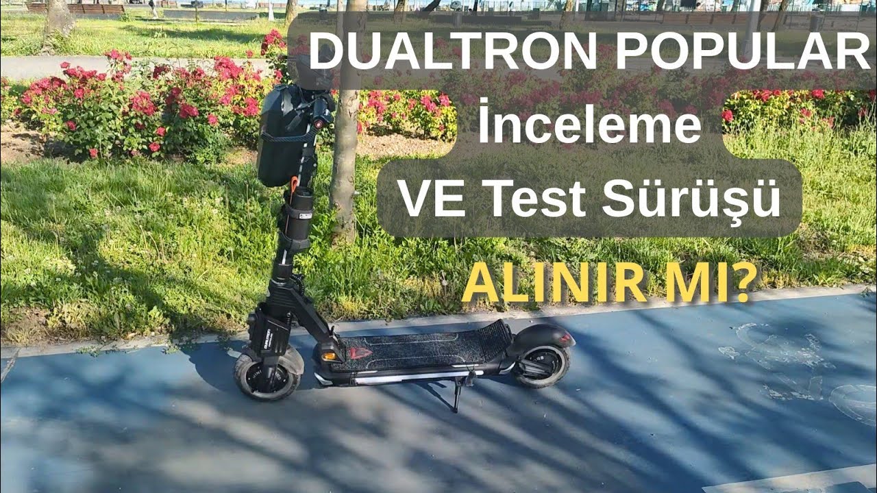 Dualtron Popular İncelemesi: Bu Fiyata Bu Performans!? #escooter #eletricscooter
