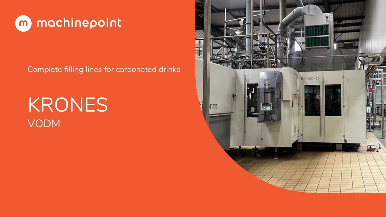 KRONES VODM Complete filling lines for carbonated drinks | KRONES Machines