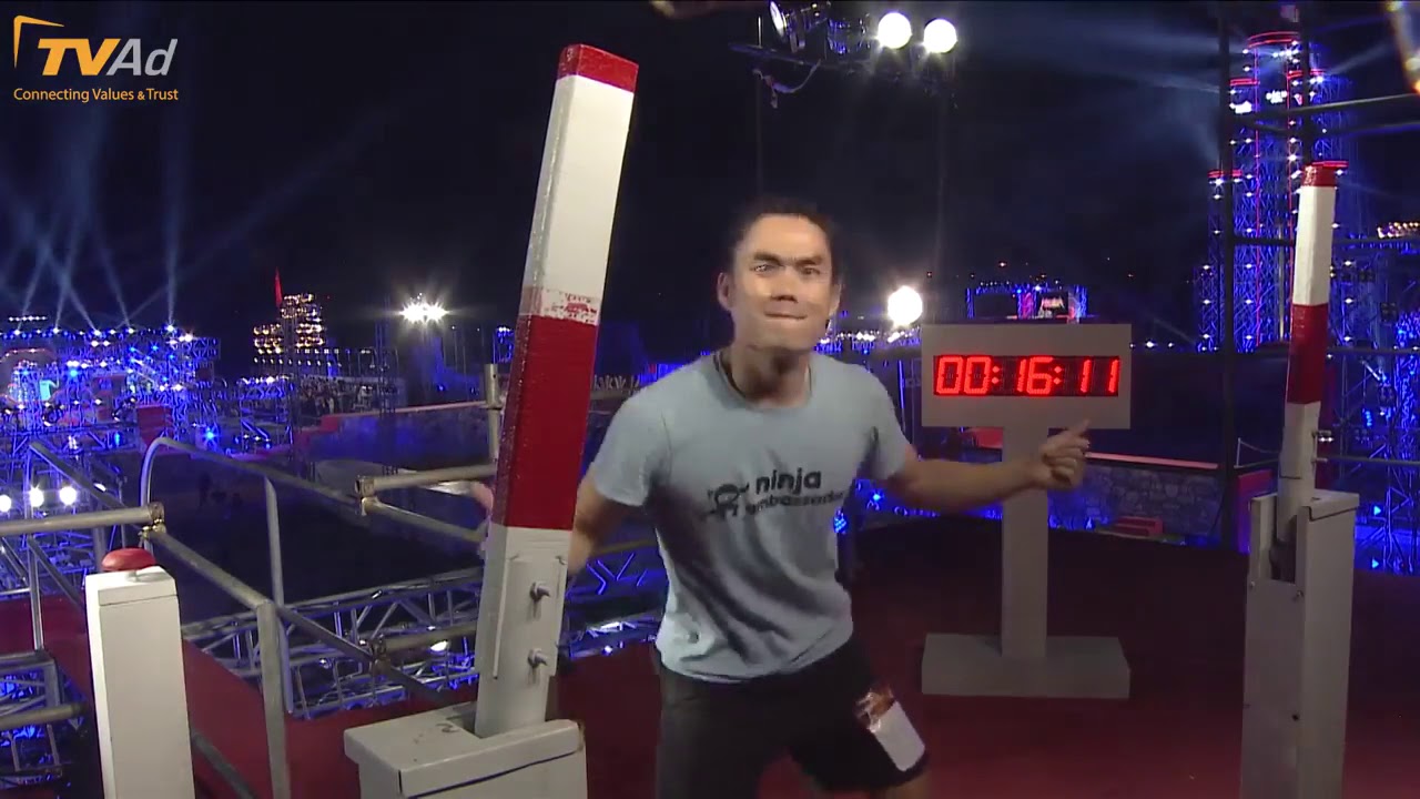 Derek Miyamoto - Stage 1 - SASUKE Việt Nam 2017 (M&ugrave;a 3)