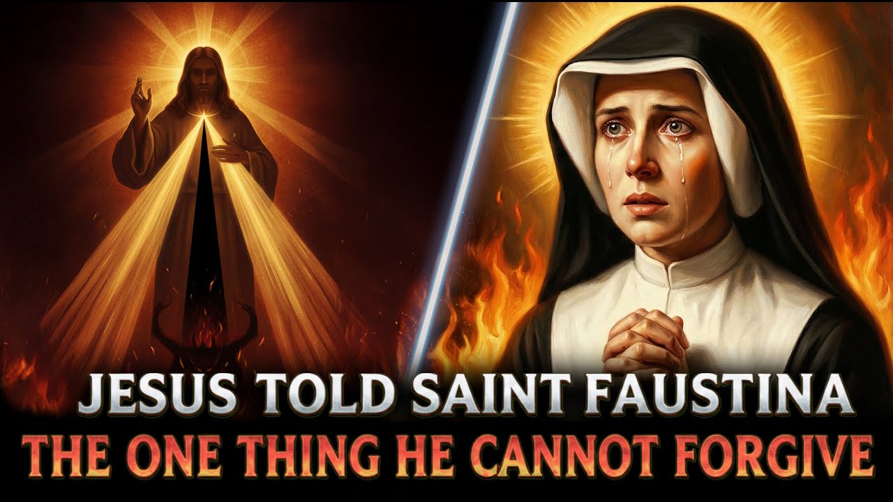 Jesus Told Saint Faustina the ONE Thing He Cannot Forgive — The Answer Will Shock You