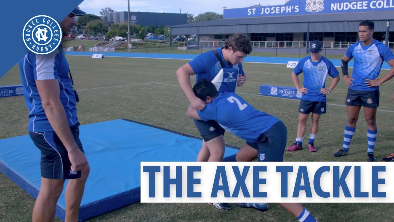 Nudgee Rugby Skills - The Axe Tackle