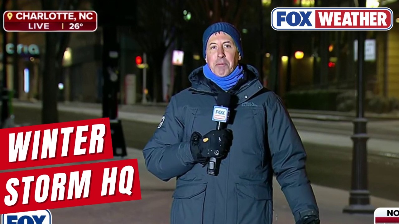 Powerful Nor'easter Delivering Snow To Southeast, Carolinas