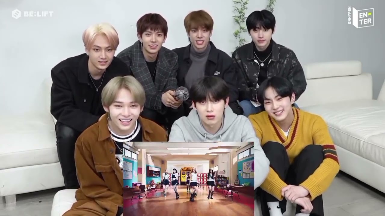 ENHYPEN reaction to BABY MONSTER 