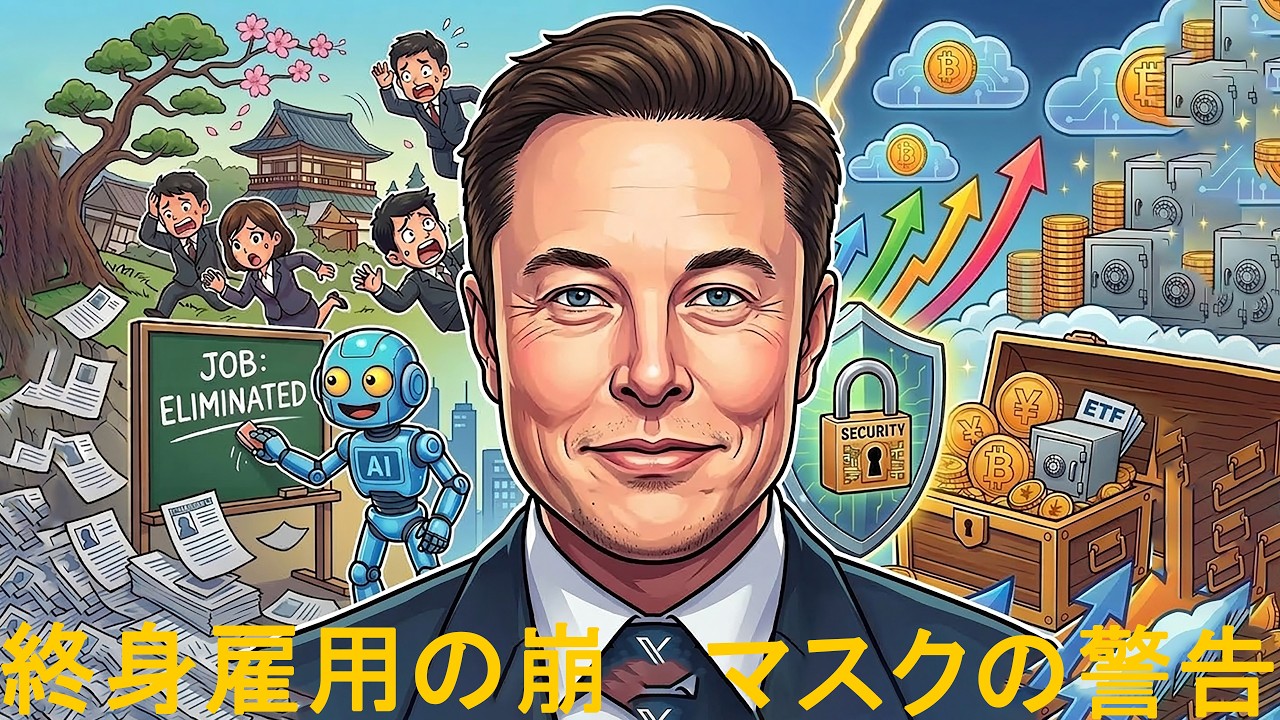 イーロン・マスクの警告：終身雇用の崩壊と日本の運命。