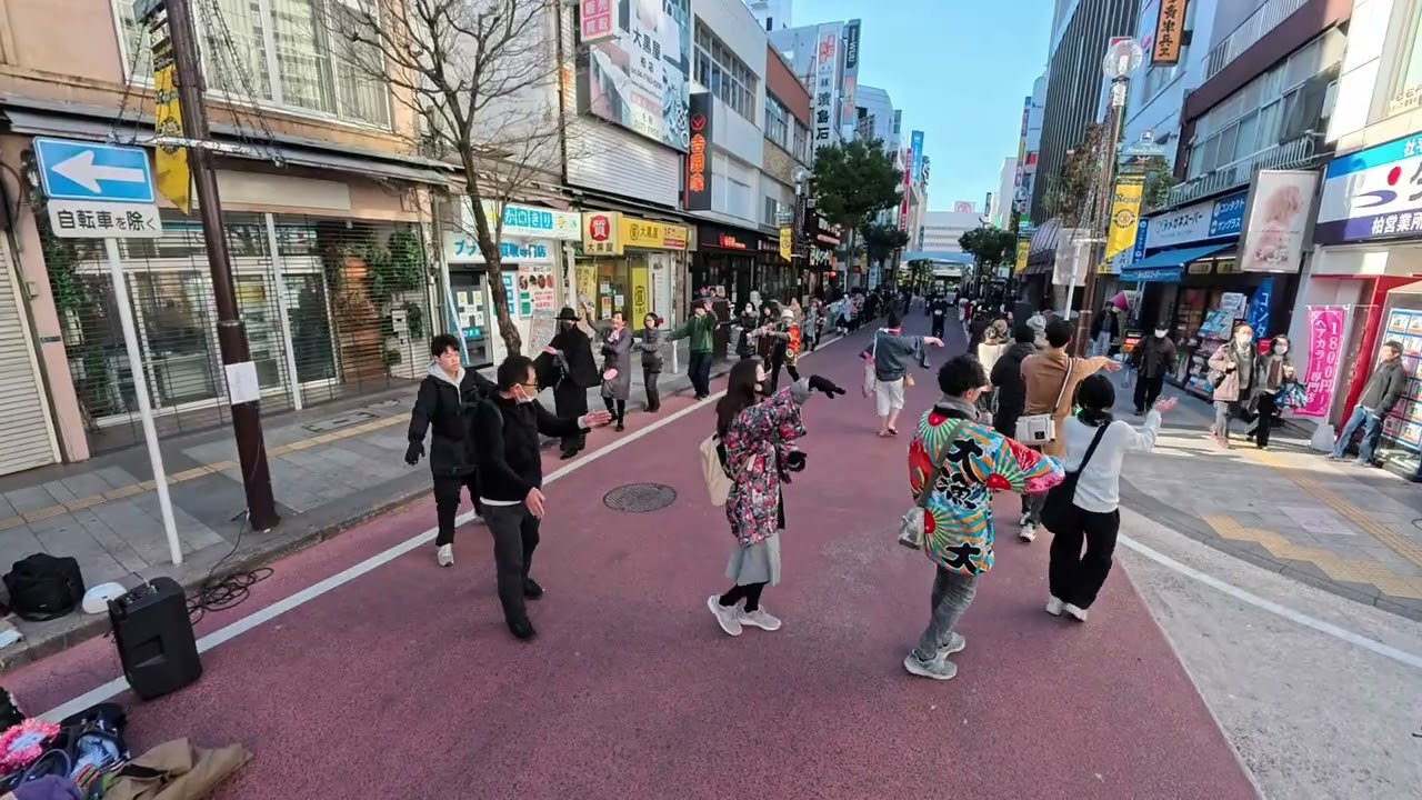 音頭七福神　ハウディモール盆踊り24　2026年1月25日　千葉県柏駅東口