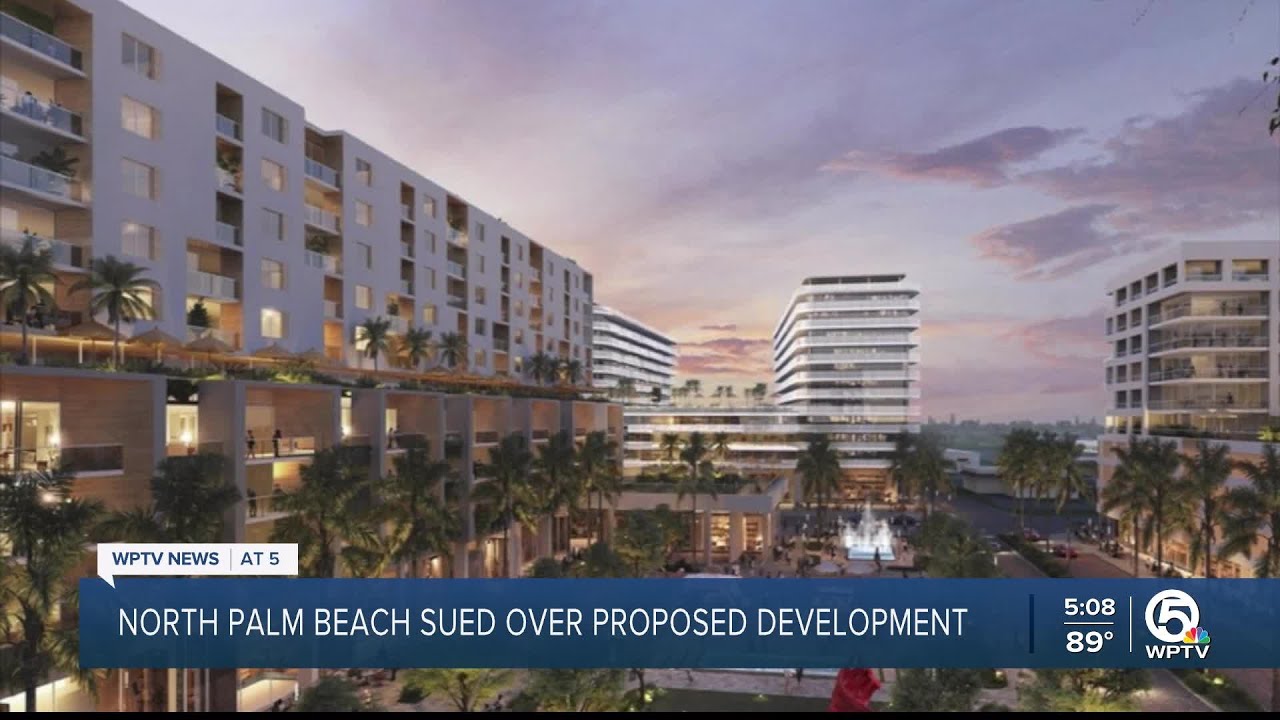 North Palm Beach sued over proposed development