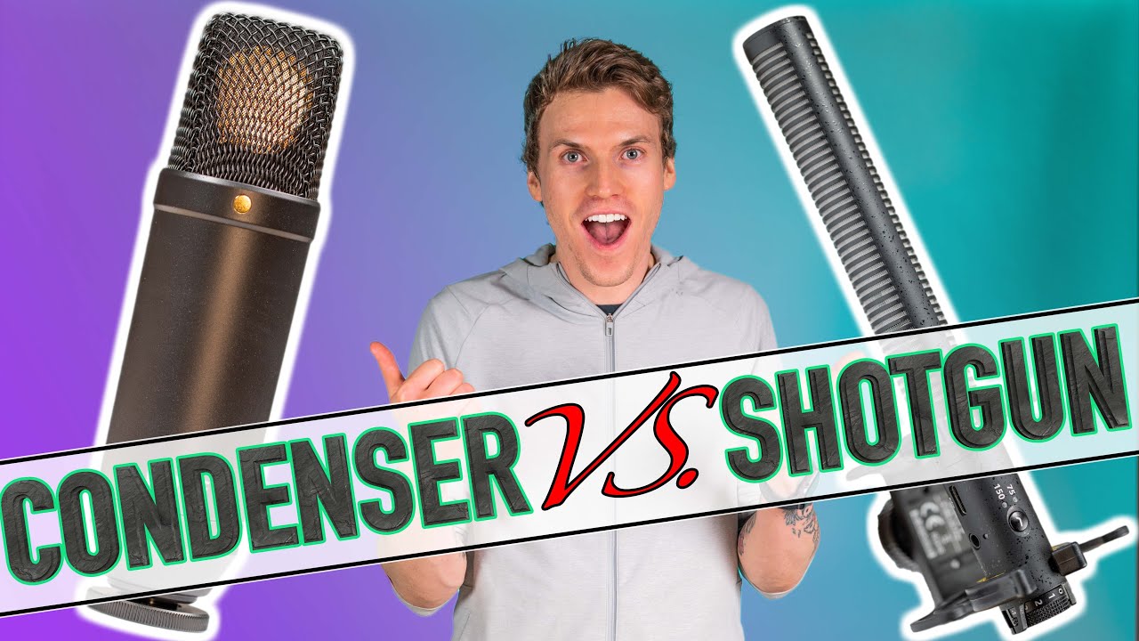 Condenser Microphone vs Shotgun Microphone - Rode NT1 vs. Deity D3 Pro