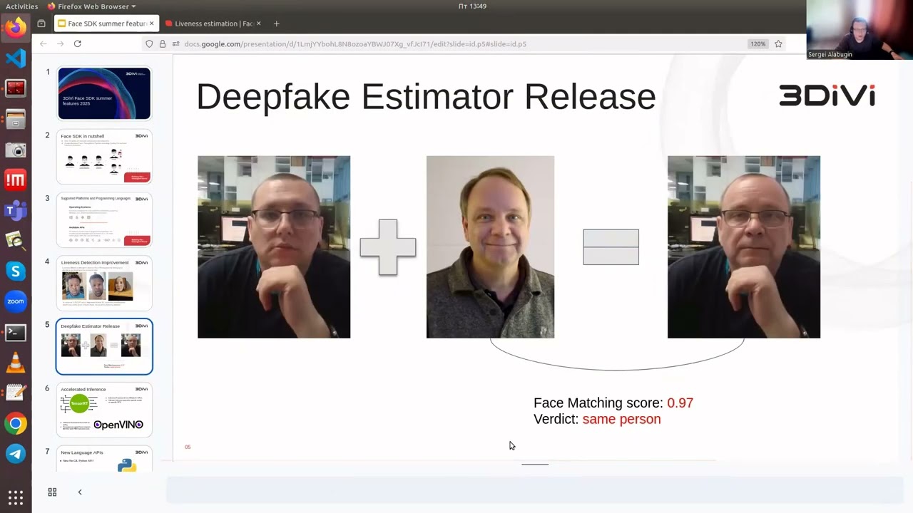 Webinar - Face SDK Summer Features