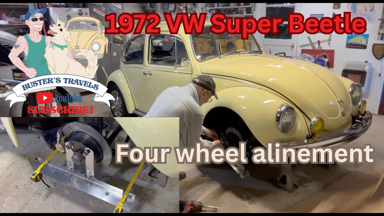 1972 vw super beetle 4 wheel alinement