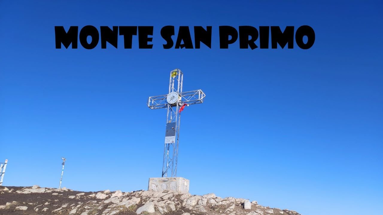 Monte San Primo 1681m dalla Colma di Sormano , Trekking Lombardia