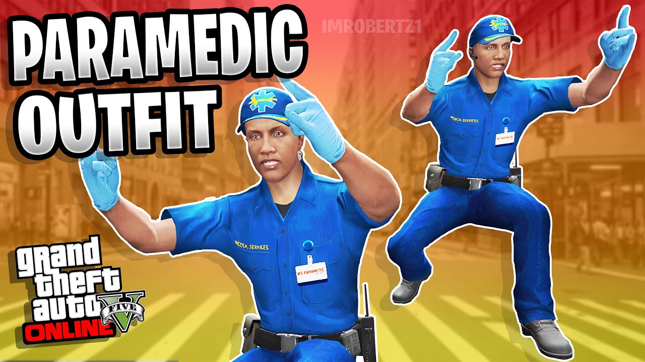 GTA 5 Online How To Save The Paramedic Outfits Male & Female