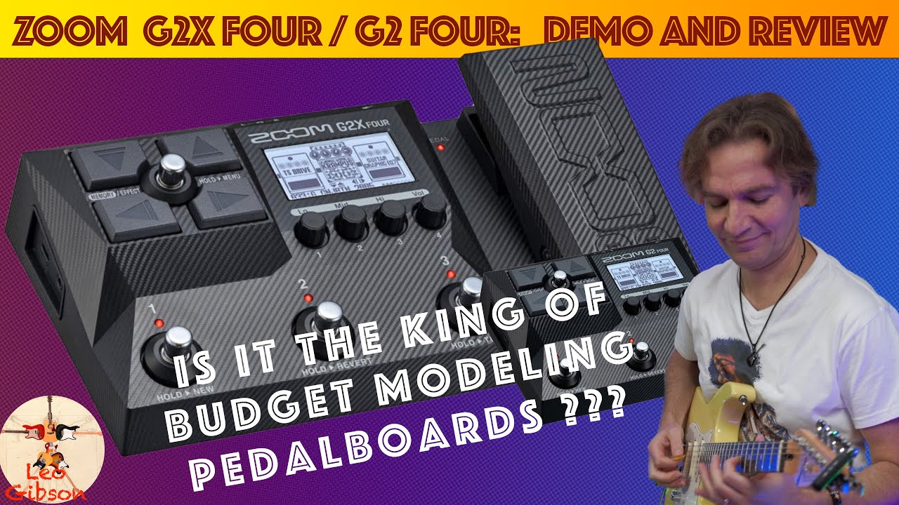 Zoom G2x Four / G2 Four: In Depth Review (How to create presets)