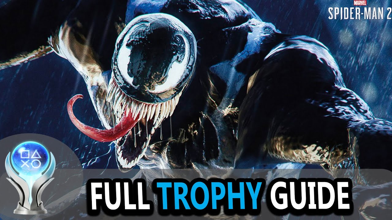 SPIDER MAN 2 100% Platinum Trophy Guide PS5 (FULL GAME)