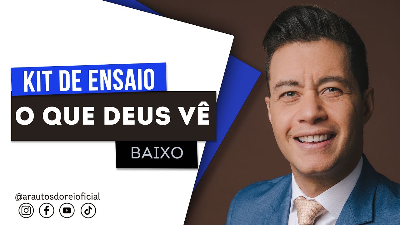 @arautosdoreioficial Baixo - O Que Deus V&ecirc; | Kit de Voz