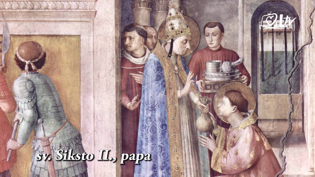Katolički kalendar 7.8.2016. - Sveti Siksto II., papa