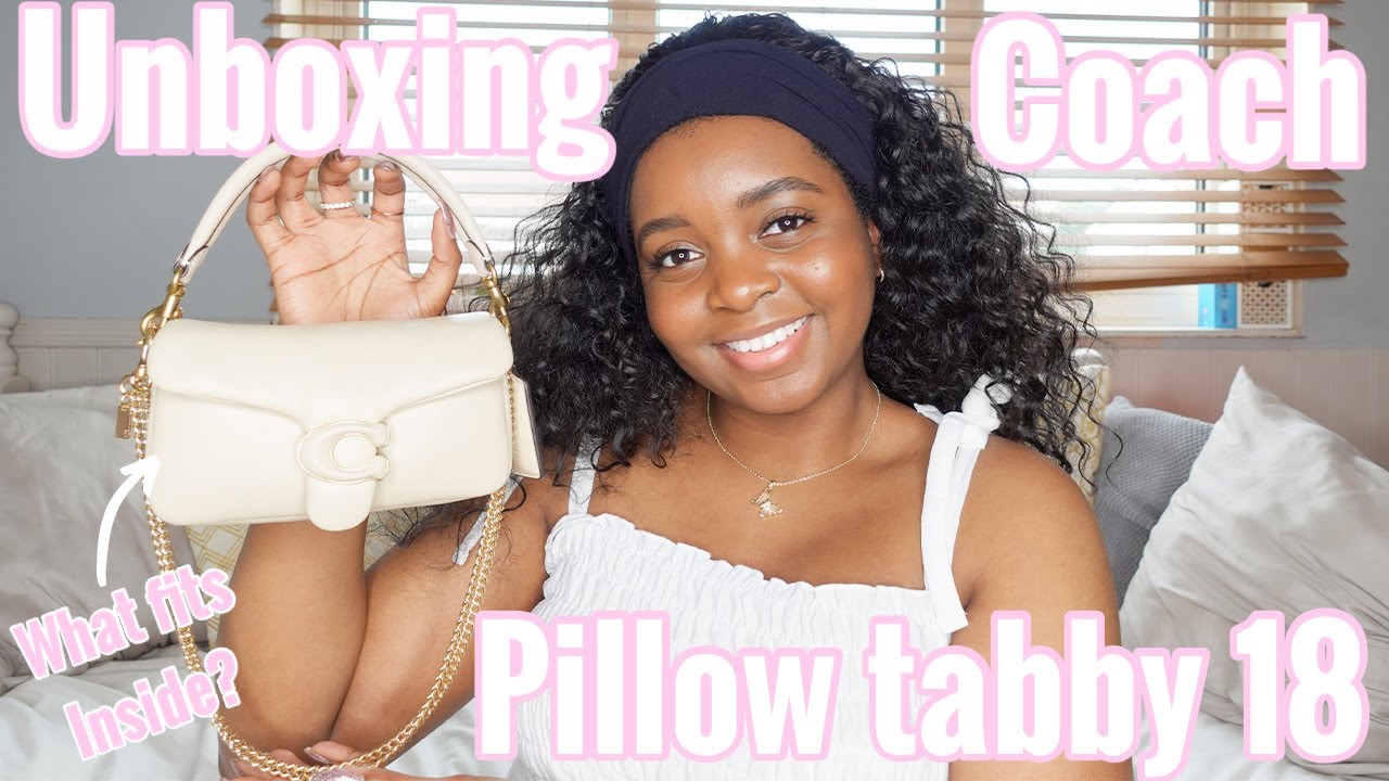 Coach Pillow Tabby 18 Unboxing - First Impressions + What Fits!