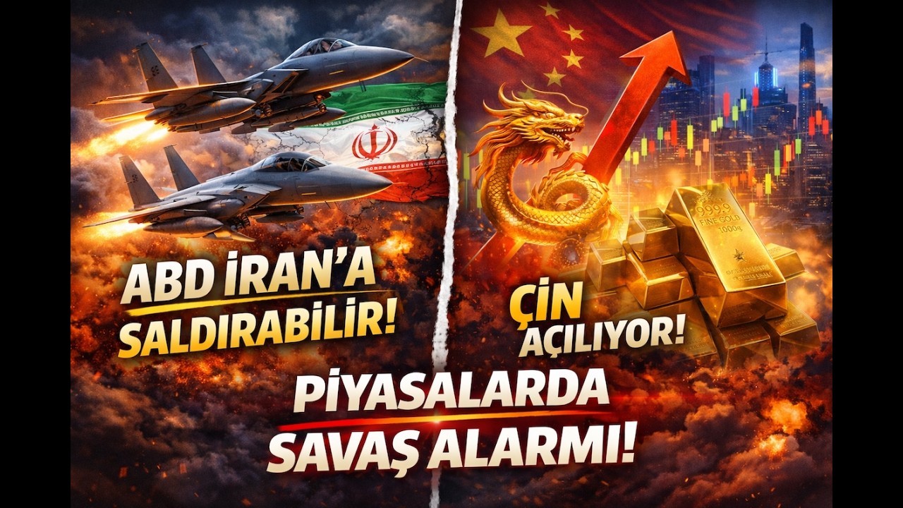 SAVAŞ RİSKİ FİYATLANIYOR! ABD İran&rsquo;a mı Gidiyor? Altın 5.000$ &Uuml;st&uuml;nde, &Ccedil;in A&ccedil;ılıyor! - 20 Şubat 2026