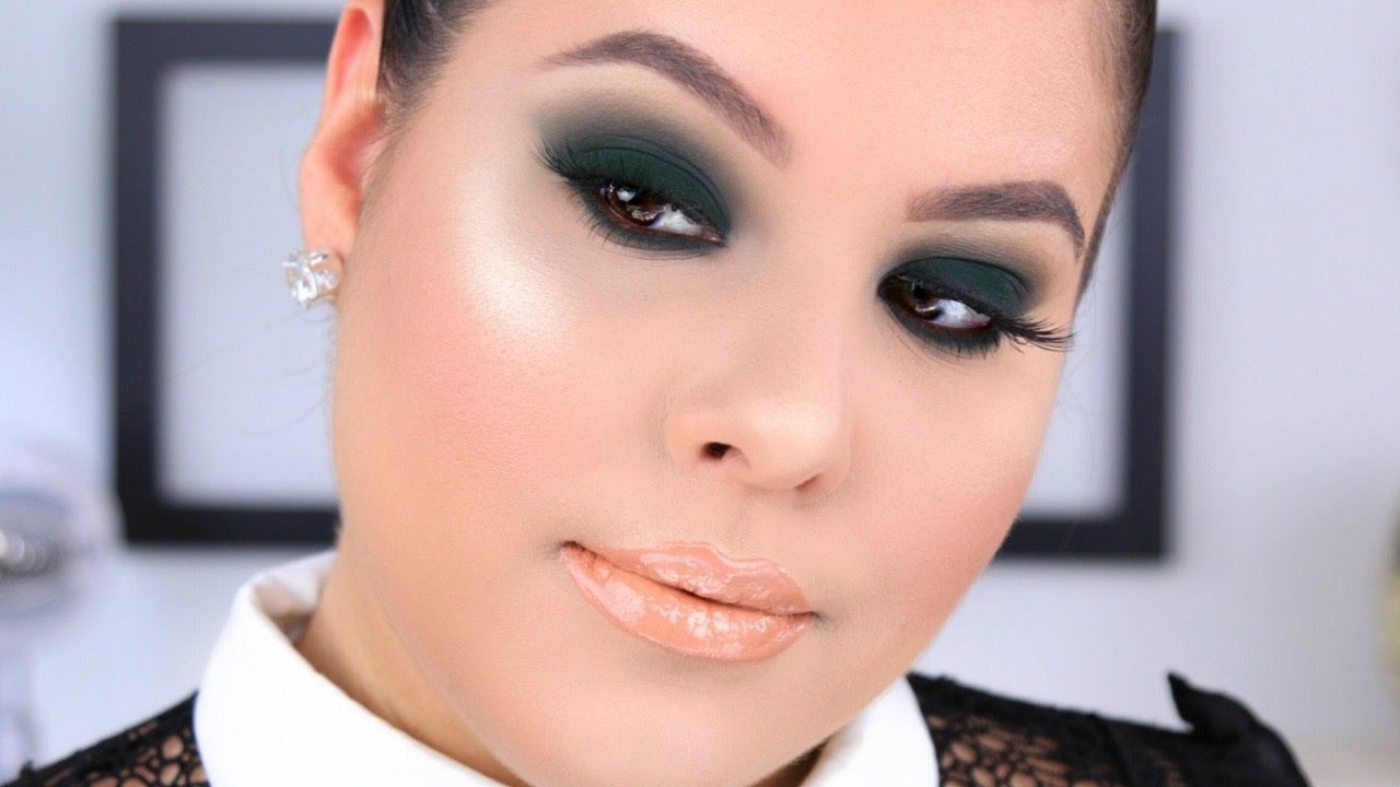 Olive/Sage Green Smokey Eye Makeup Tutorial | Nelly Toledo