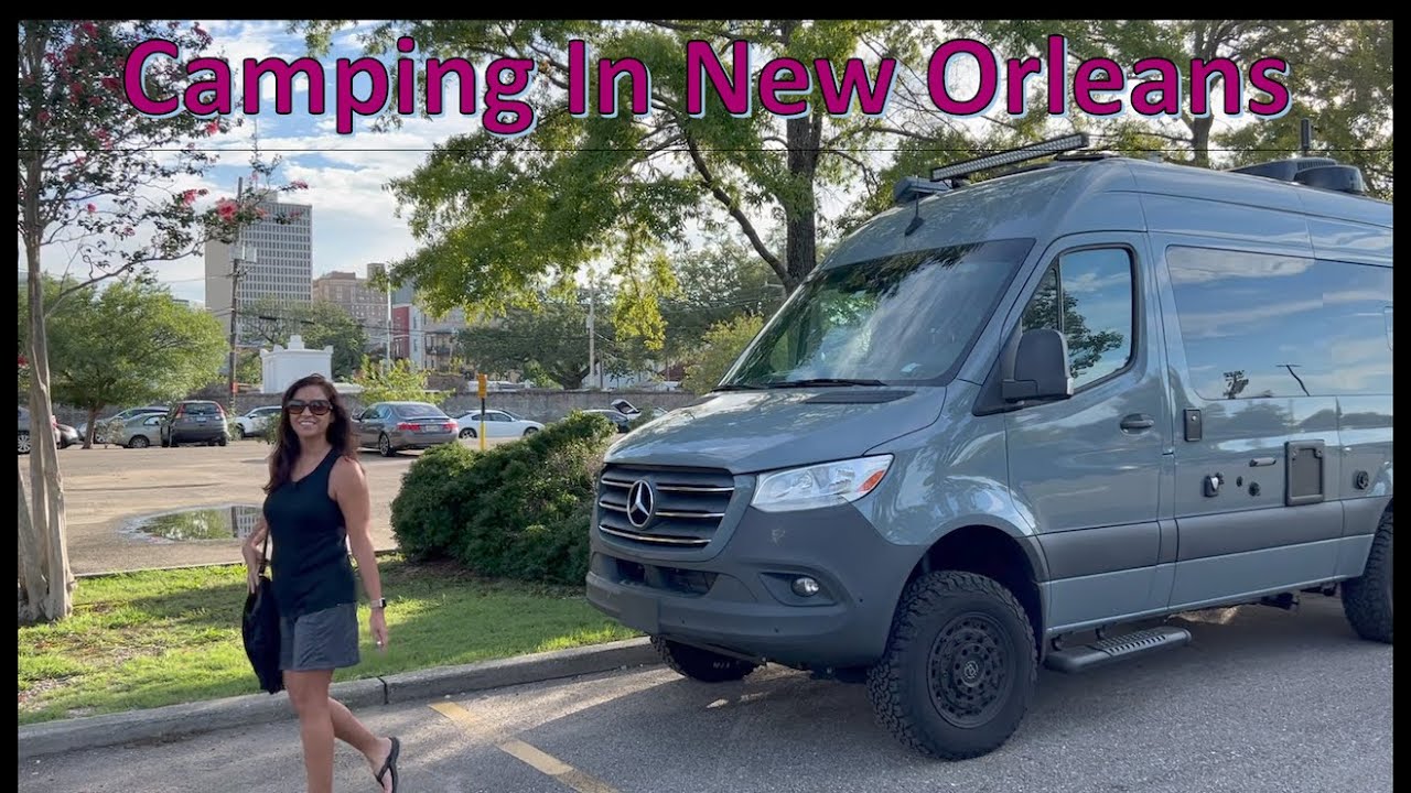Camping in New Orleans At 