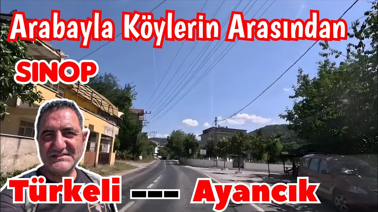 Arabayla Sinop-Türkeli Çarşı, Köylerin arasından Ayancık Çarşıyı Gezisi  #sinop #Ayancık #türkeli 