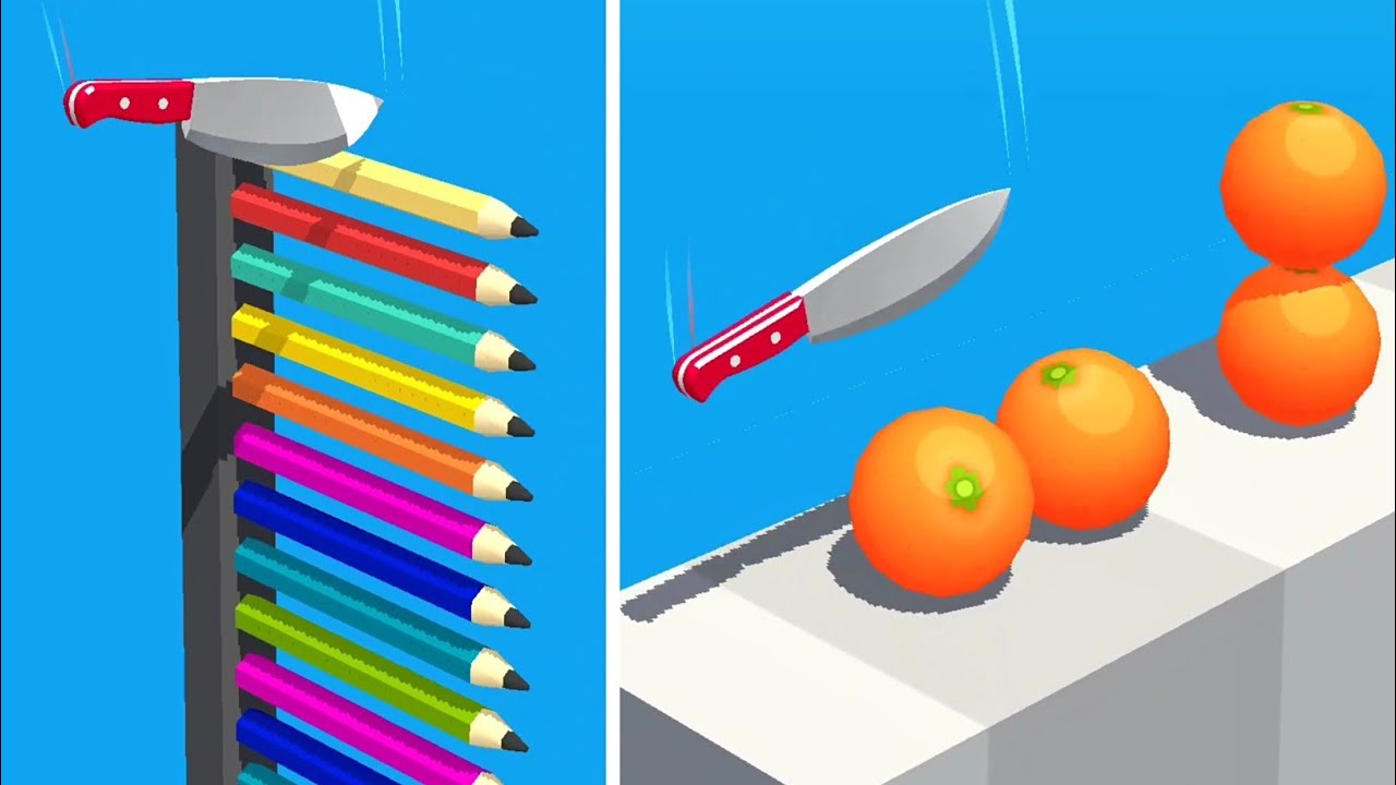 Slice It All Gameplay! Satisfying and Relaxing ASMR Slicing Video NEW UPDATE