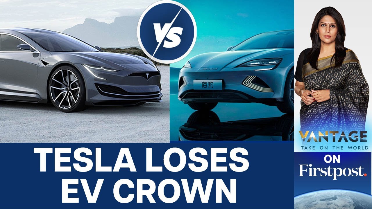 China's BYD Set to Overtake Tesla's Electric Car Sales | Vantage with Palki Sharma