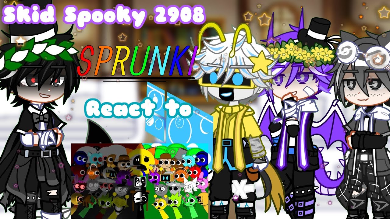 ||GC||Sprunki Incredibox||react to house of horrors ss1
