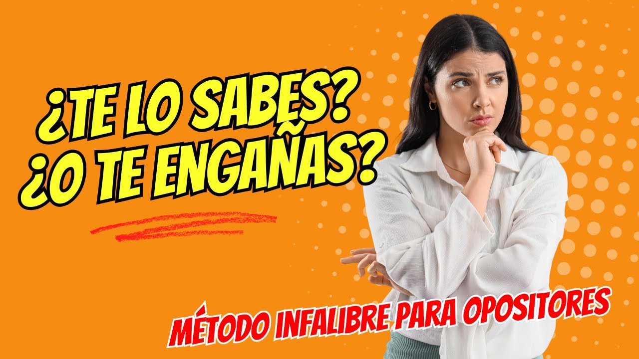 ¿Te sabes el tema o solo crees que te lo sabes?