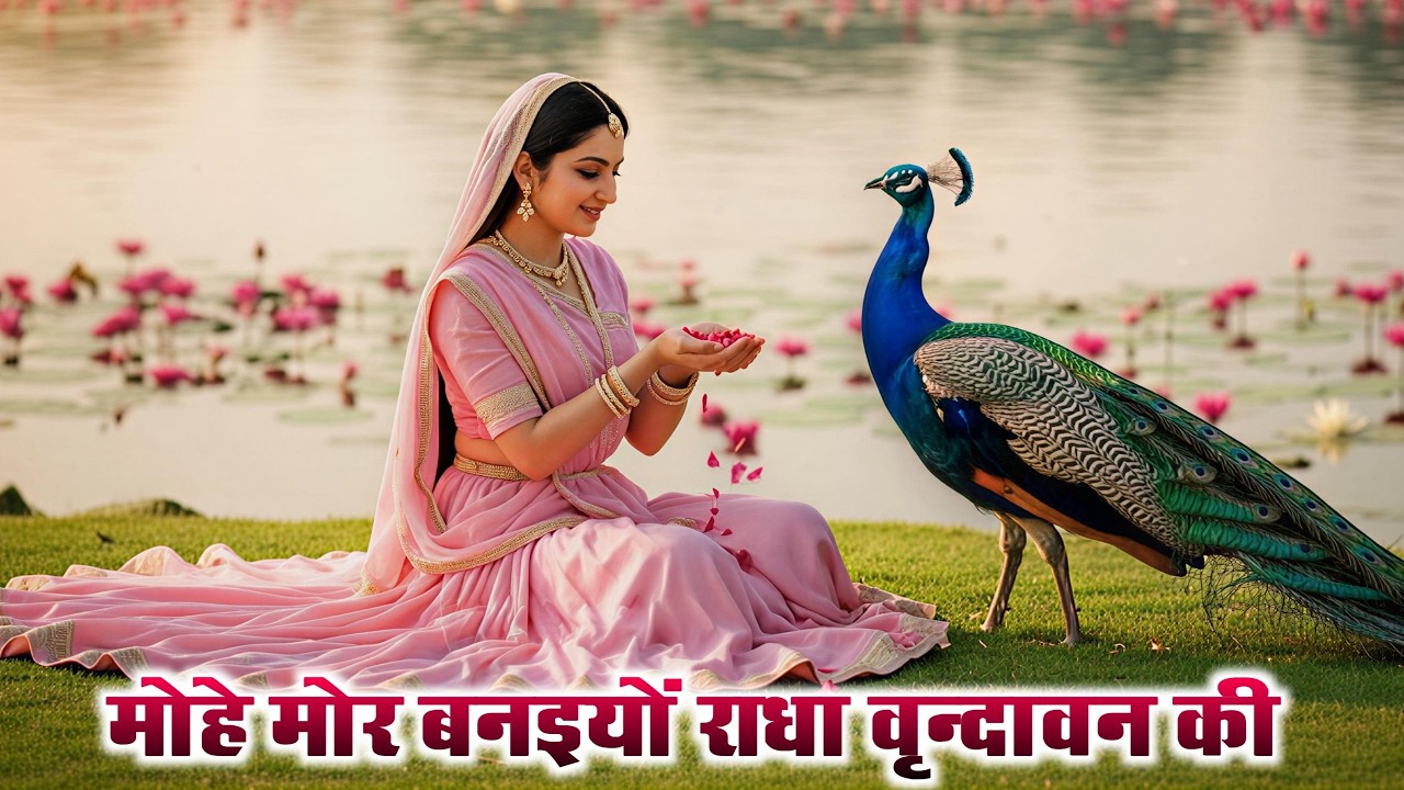 मोहे मोर बनइय्यो राधा | Mohe Mor Banaiyo Radha Apne Vrindavan Ko | Peaceful Radha Krishna Bhajan