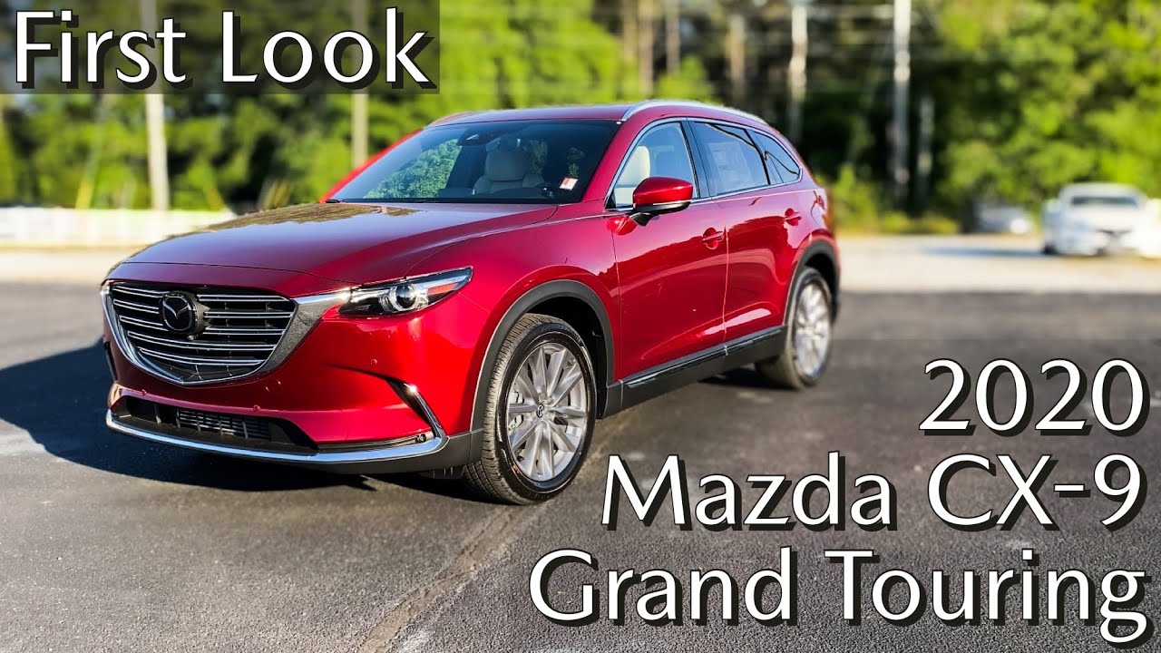 First Look | 2020 Mazda CX-9 Grand Touring in Soul Red Crystal with Jonathan Sewell Sells