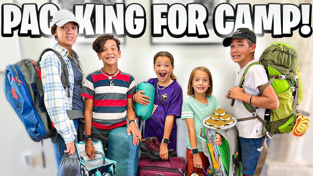Packing for SUMMER Camp!!