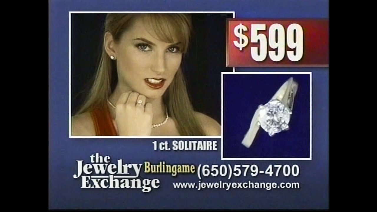The Jewelry Exchange (Burlingame California) Commercial, The WB KBWB-TV 20 (July 20, 2003)