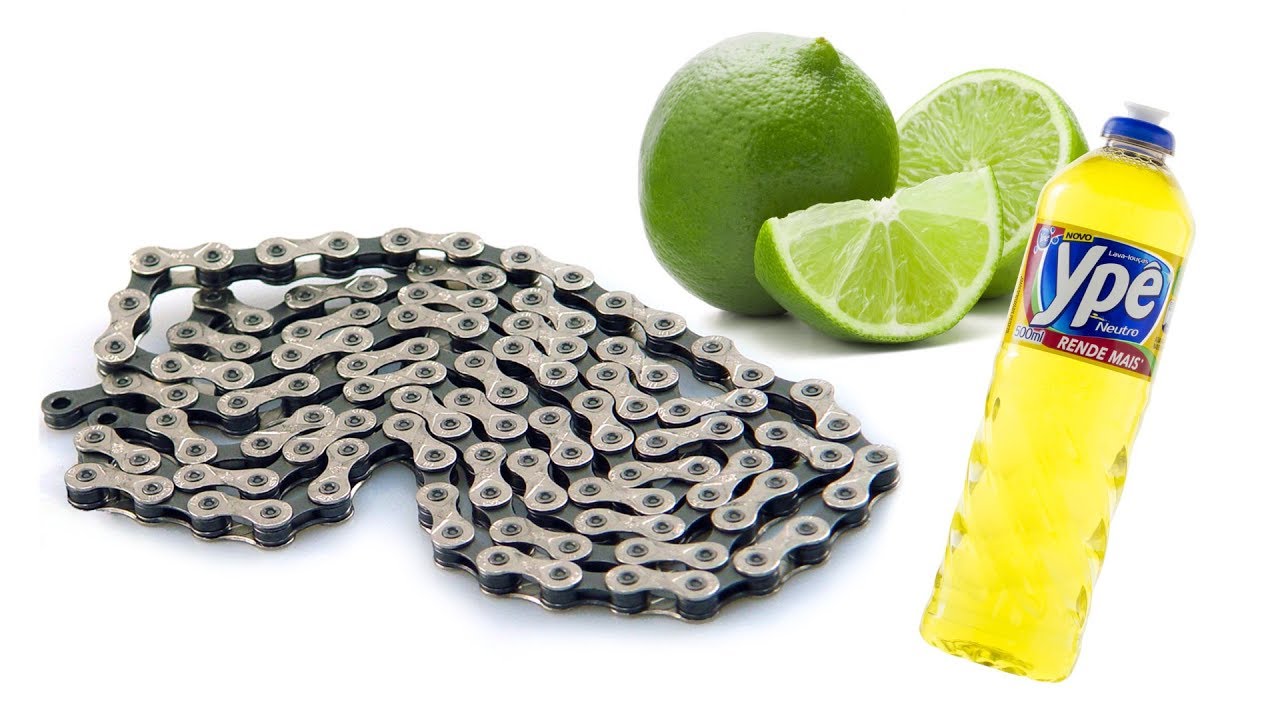 O melhor produto pra limpar corrente da sua bike! limão 1 não, limão 2! rsrsrsrs