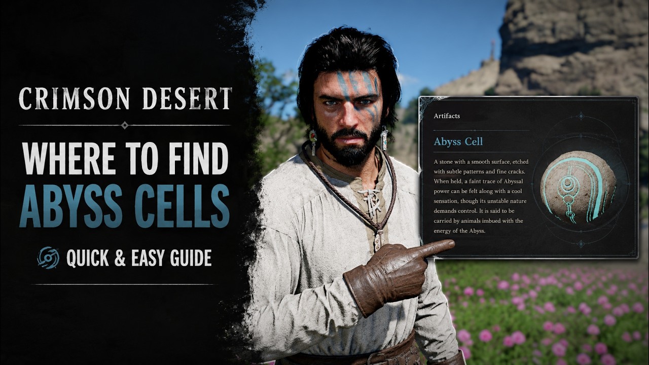 How to find Abyss Cells FAST - Crimson Desert