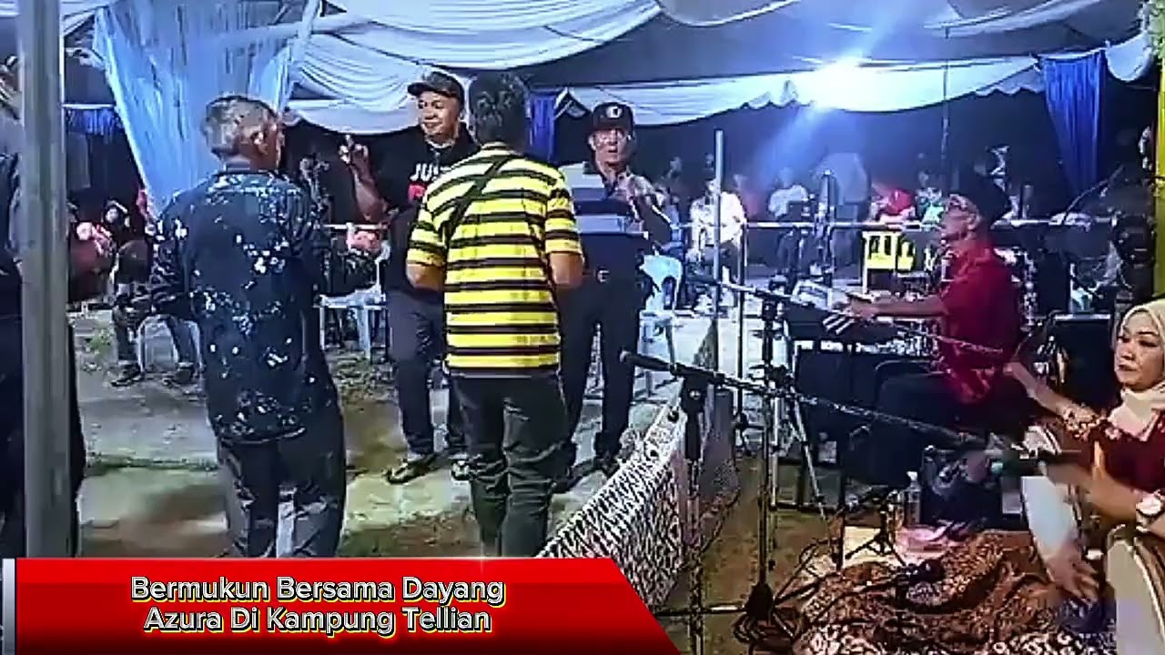 Juh Bermukun bersama Dayang Azura di Kampung Tellian Mukah.