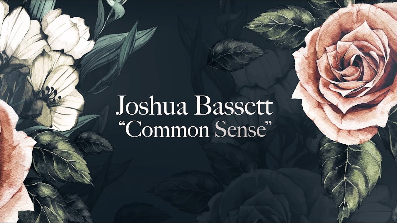 Joshua Bassett - Common Sense (Lyric Video)